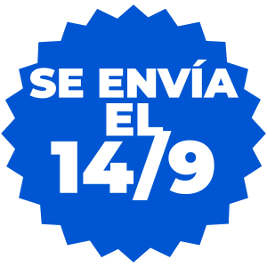 Se envía el 14/9 Se envía el 14/9